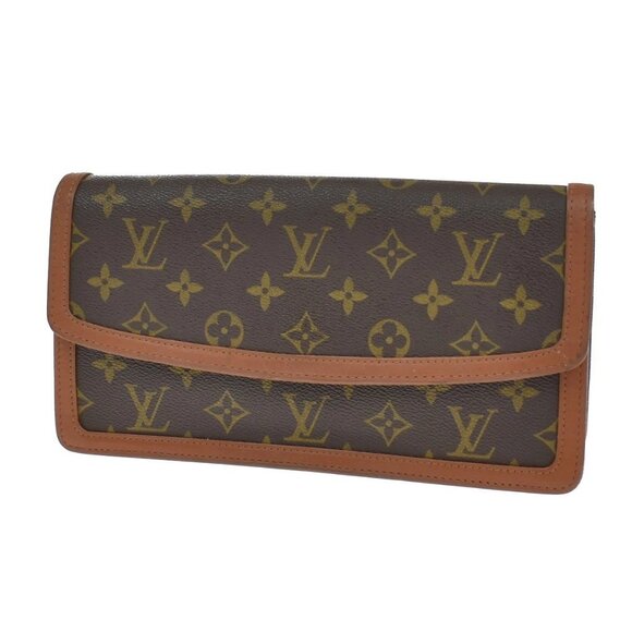 LOUIS VUITTON Pochette Dam PM Clutch Hand Bag Monogram Leather BN M51812 38KB135 - Picture 1 of 16